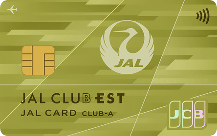 JAL CLUB EST CLUB-Aカードの券面画像