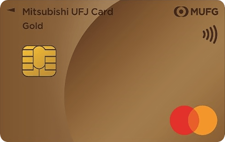 三菱ＵＦＪカード ゴールドの券面画像