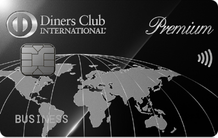 ダイナースクラブ ビジネスプレミアムメタルカードの券面画像