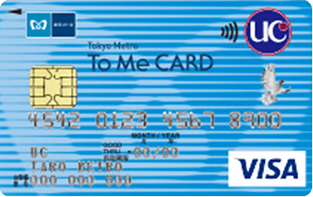 Tokyo Metro To Me CARD（セゾンカード）の券面画像