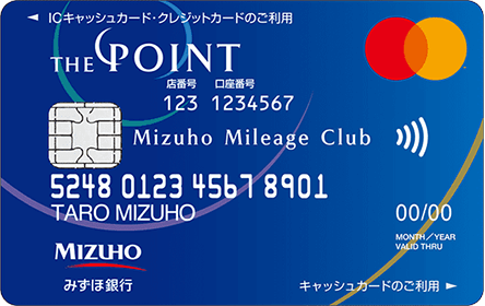 みずほマイレージクラブカード/THE POINT