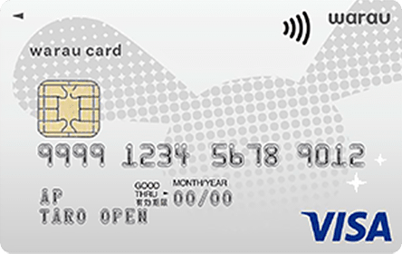 ワラウカードの券面画像