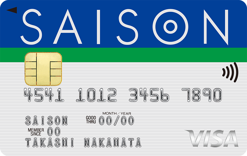 セゾンカードインターナショナルの券面画像