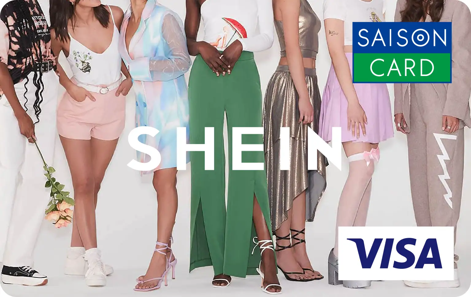 SAISON CARD Digital<SHEIN>の券面画像