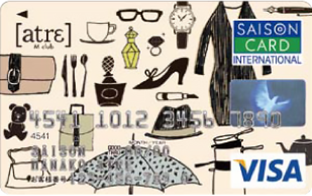アトレＭクラブカード（クレディセゾン）の券面画像